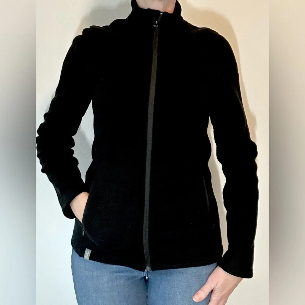 Icebreaker Women's Black Zip-Up Jacket - Picture 1 of 6